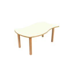 Serie Arco T1 tavolo Onda 6 posti - piano diversi colori