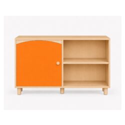arredo-per-asili-mobile-1-anta-2-vani-a-giorno-5-piedini-h70-arancio