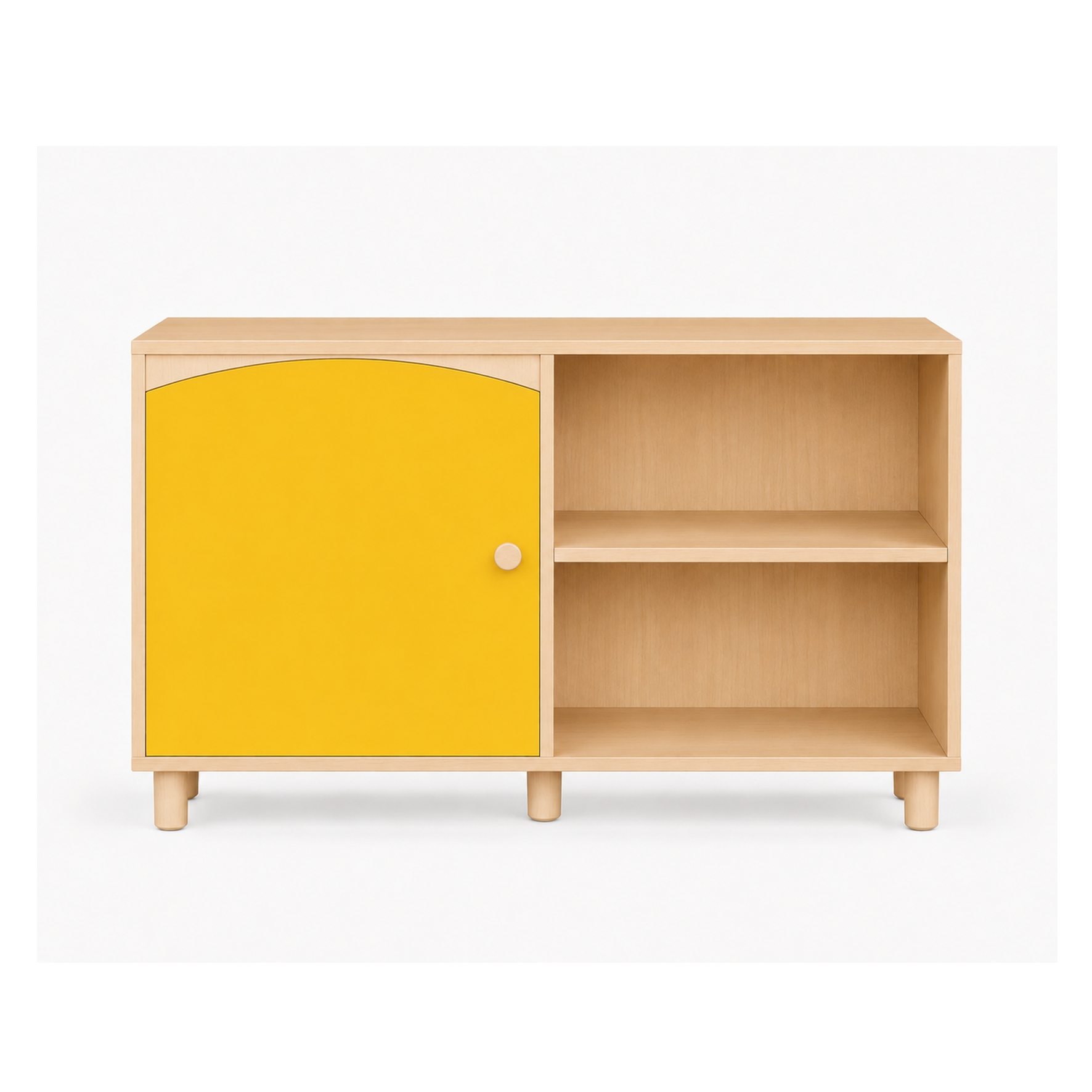 arredo-per-asili-mobile-1-anta-2-vani-a-giorno-5-piedini-h70-giallo