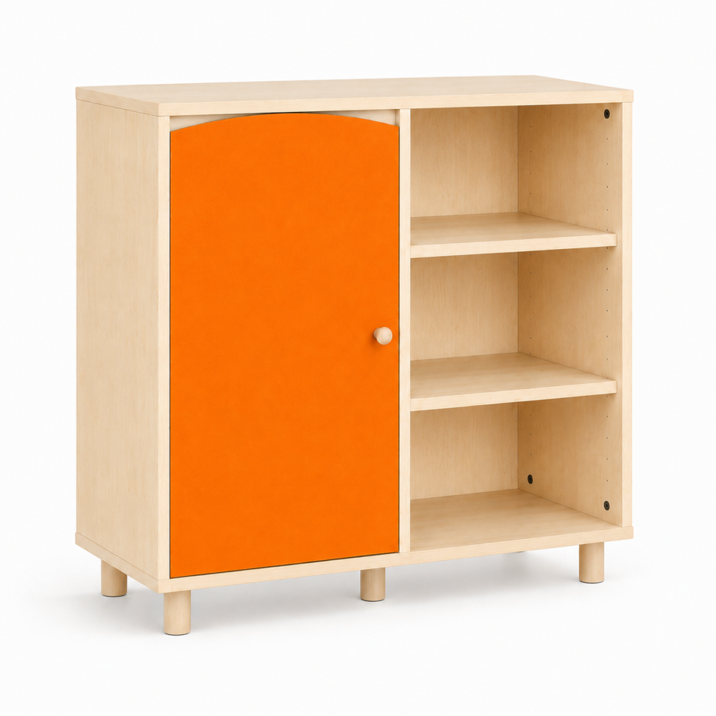 arredo-per-asili-mobile-1-anta-e-3-vani-a-giorno-realizzato-in-nobilitato-arancio