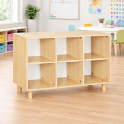 arredo-per-asili-mobile-6-caselle-ralizzato-in-legno-nobilitato-color-faggio-chiaro