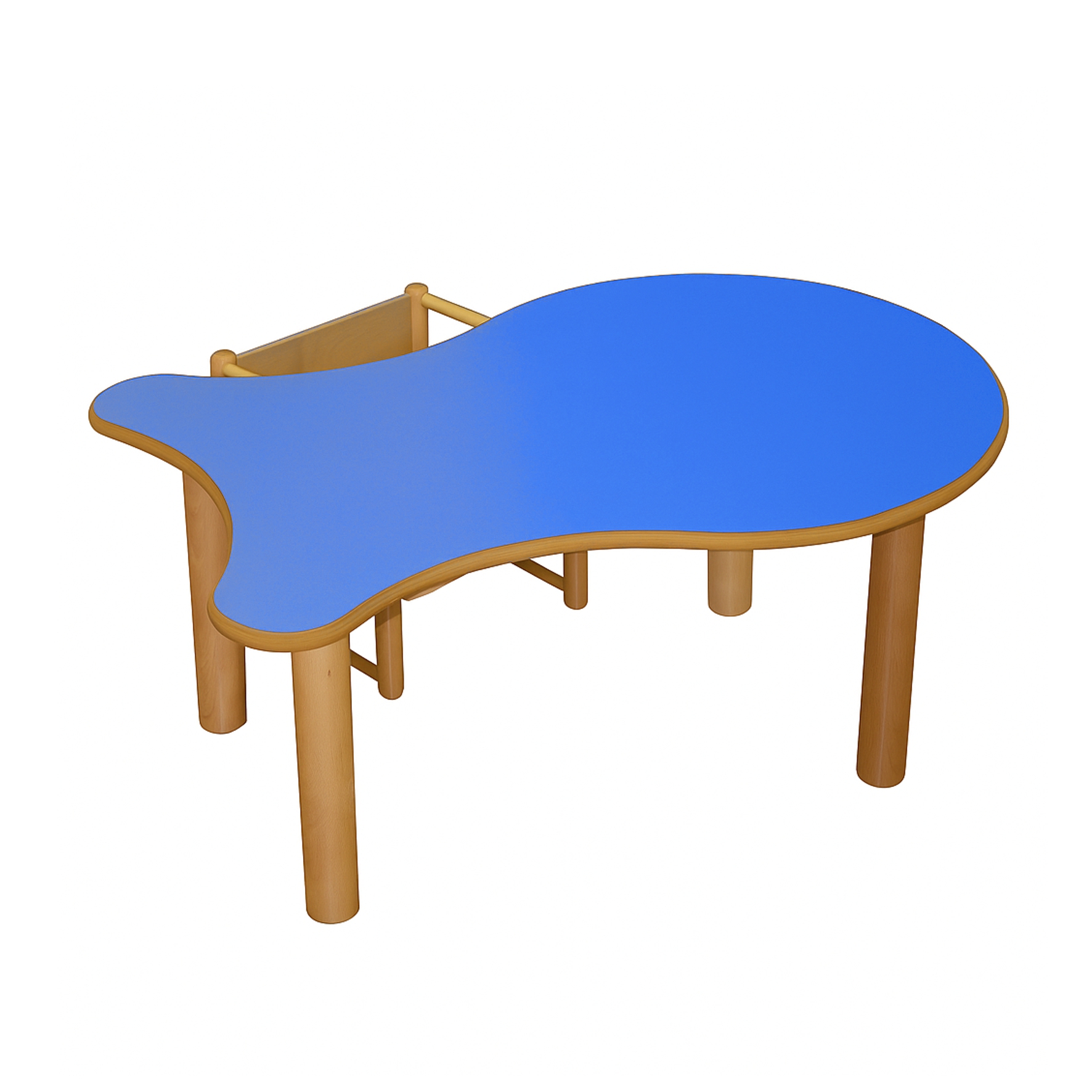 Serie Arco T1 Tavolo Pesce 4 posti – blu