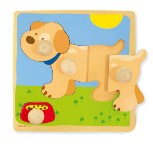 Pannello Sensoriale - Puzzle Cane