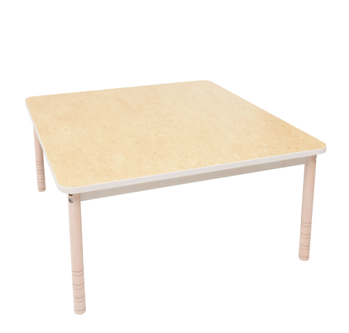 Piano tavolo silenzioso quadrato rivestito in linoleum