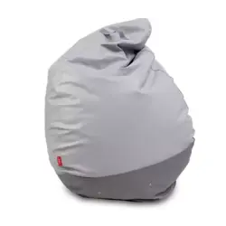 pouf pera adulti arredo per asili grigio