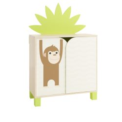 Serie Giungla - Mobiletto Monkey con ante scorrevoli