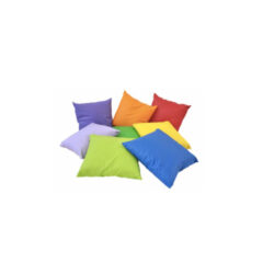 set cuscini morbidi colorati per nido e scuola dell'infanzia kit da 8 pezzi