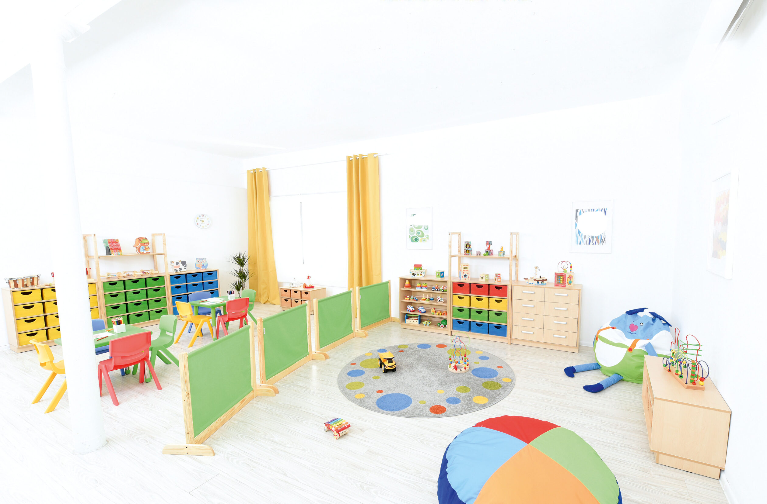Set cinque mobili compreso di 42 cassetti/scatole in legno - immagine 4