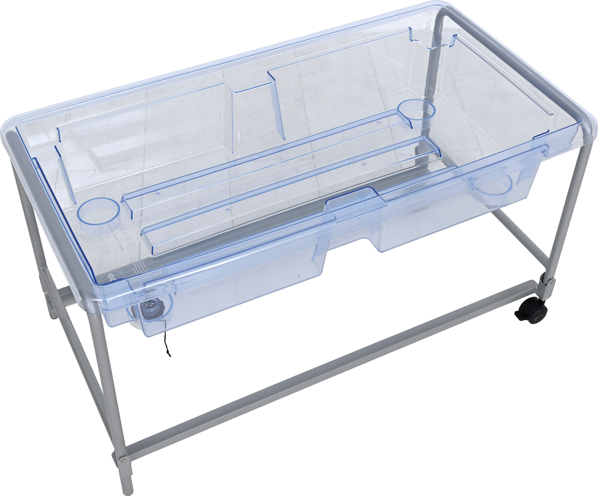 Il set è composto da un ampio vassoio in plastica resistente, progettato per contenere diversi materiali e facilitare il gioco creativo.