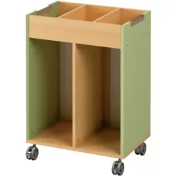NWAXK262-B Serie Terra - Mobile contenitore con ruote