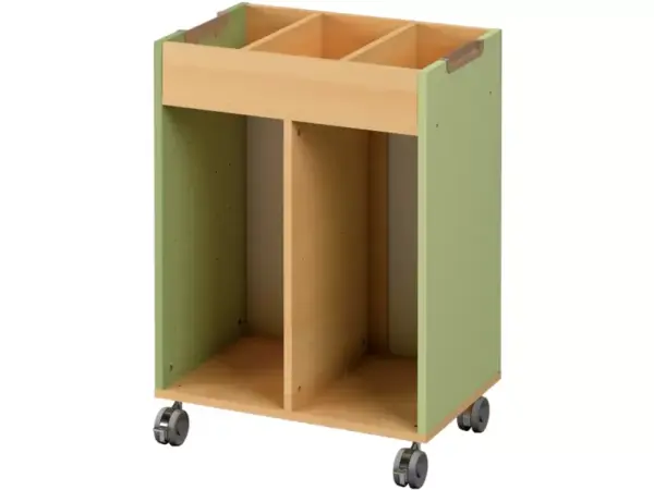 NWAXK262-B Serie Terra - Mobile contenitore con ruote
