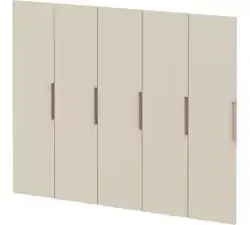 NWOPT905-A Serie Terra - cinque porte con maniglia per guardaroba