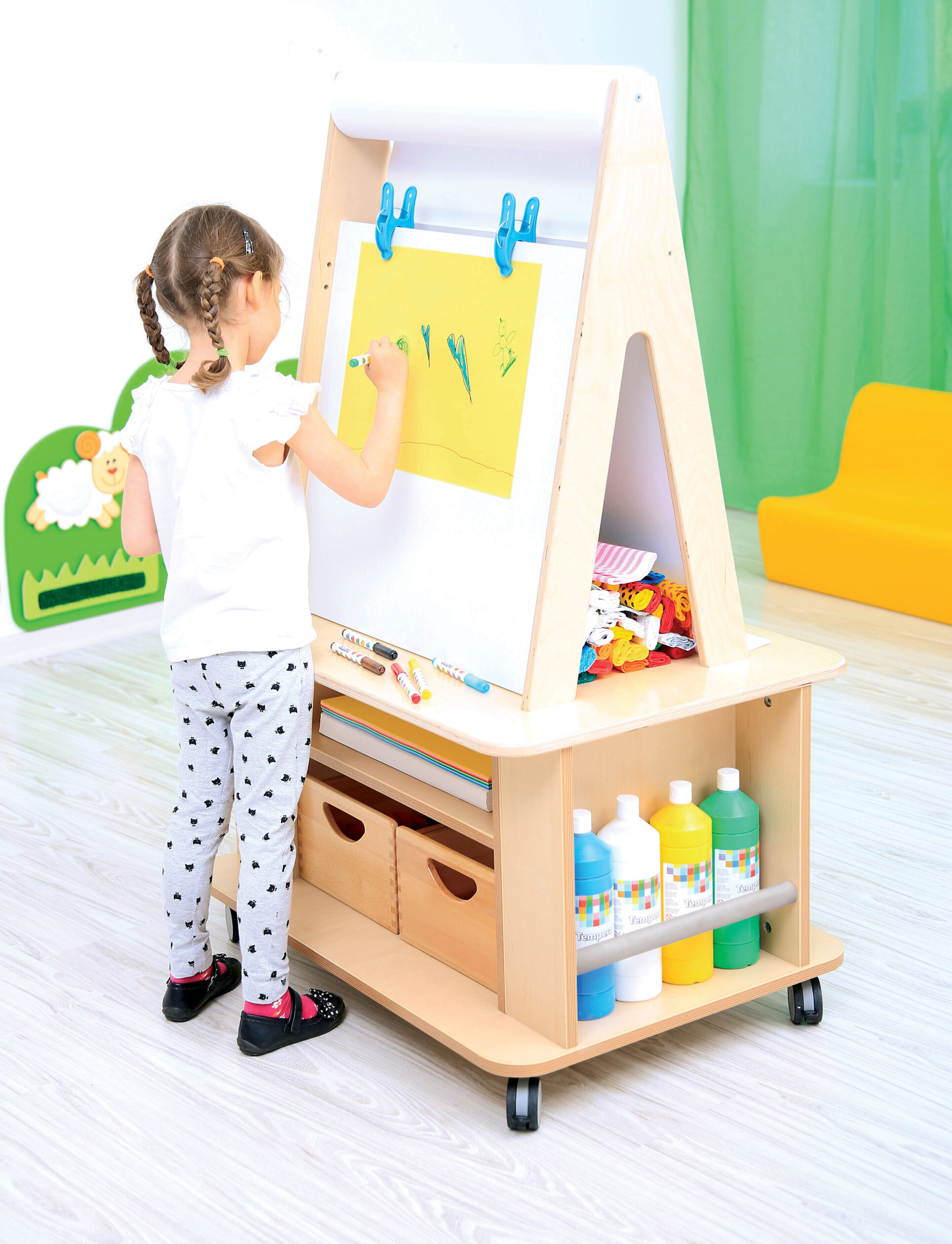 Cavalletto da disegno in piedi BusyKids