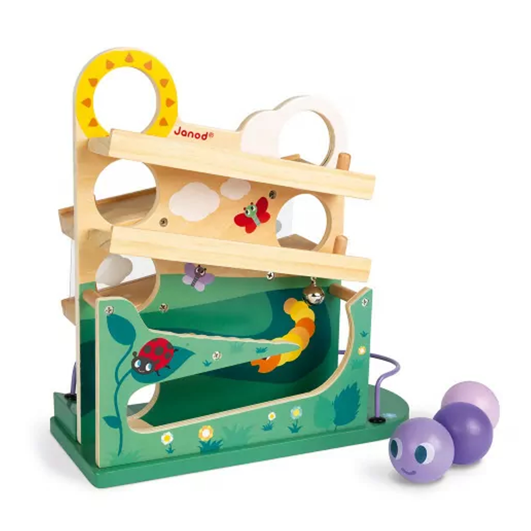 E' un divertente e colorato gioco di movimento pensato per catturare l’attenzione dei più piccoli e stimolare le loro abilità motorie e cognitive3.