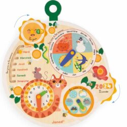 La Ruota del tempo - sviluppo cognitivo accompagna i bambini nella comprensione dei cicli naturali – giorni, settimane, mesi e stagioni – attraverso un approccio visivo e pratico.