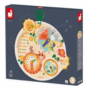 La Ruota del tempo - sviluppo cognitivo accompagna i bambini nella comprensione dei cicli naturali – giorni, settimane, mesi e stagioni – attraverso un approccio visivo e pratico.