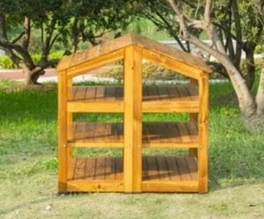 Ideale per contenere giochi da esterno, materiali per la sabbiera e altri strumenti indispensabili per il gioco all’aperto.
