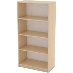 La libreria ufficio 3 ripiani ha un design essenziale e moderno, ed è dotata di 3 ripiani spaziosi.