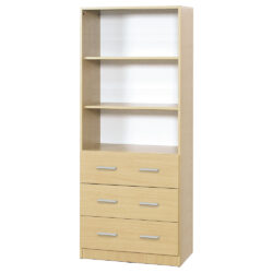 Il Mobile libreria con cassetti è funzionale e raffinato, poiché rappresenta una soluzione d’arredo versatile, ideale per organizzare e valorizzare spazi domestici o professionali.