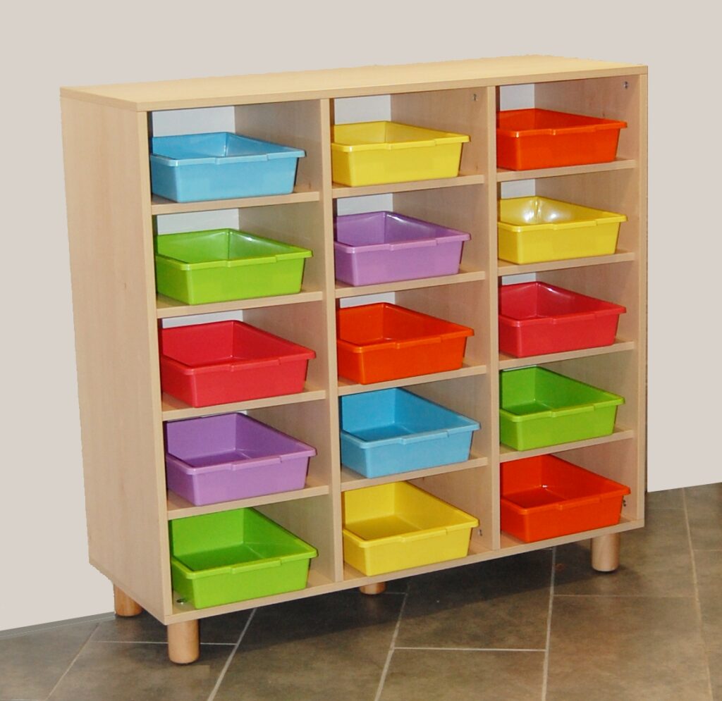 Serie Arco mobile 15 caselle compreso cassette