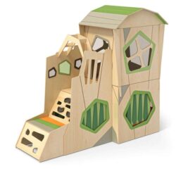 La Casetta dei giochi Gufo 3 pezzi – Un rifugio magico per piccoli avventurieri è pensata per stimolare la fantasia e la socialità dei bambini in asili nido, scuole materne o aree gioco dedicate.