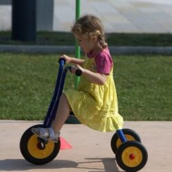 Atlantic Small è particolarmente indicato per i bambini che stanno scoprendo il meccanismo della pedalata.
