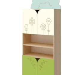 La struttura mobile permette di spostare l’unità con facilità, rendendola estremamente versatile e adatta a spazi dinamici come scuole dell’infanzia, asili nido, ludoteche e aree gioco.