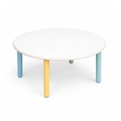 arredo-per-asili-tavolo-rotondo-nido-materna-colori-terra