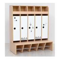 arredo-per-asili-spogliatoio-5-posti-stelline