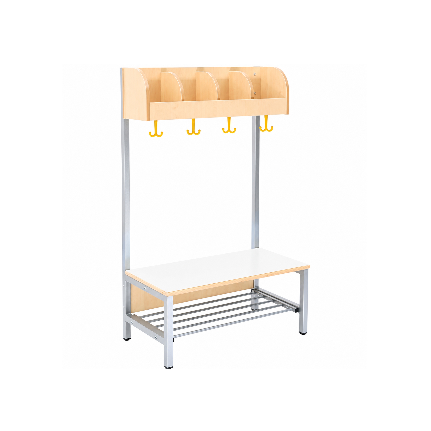 arredo-per-asili-spogliatoio-flexi-4-posti-bianco