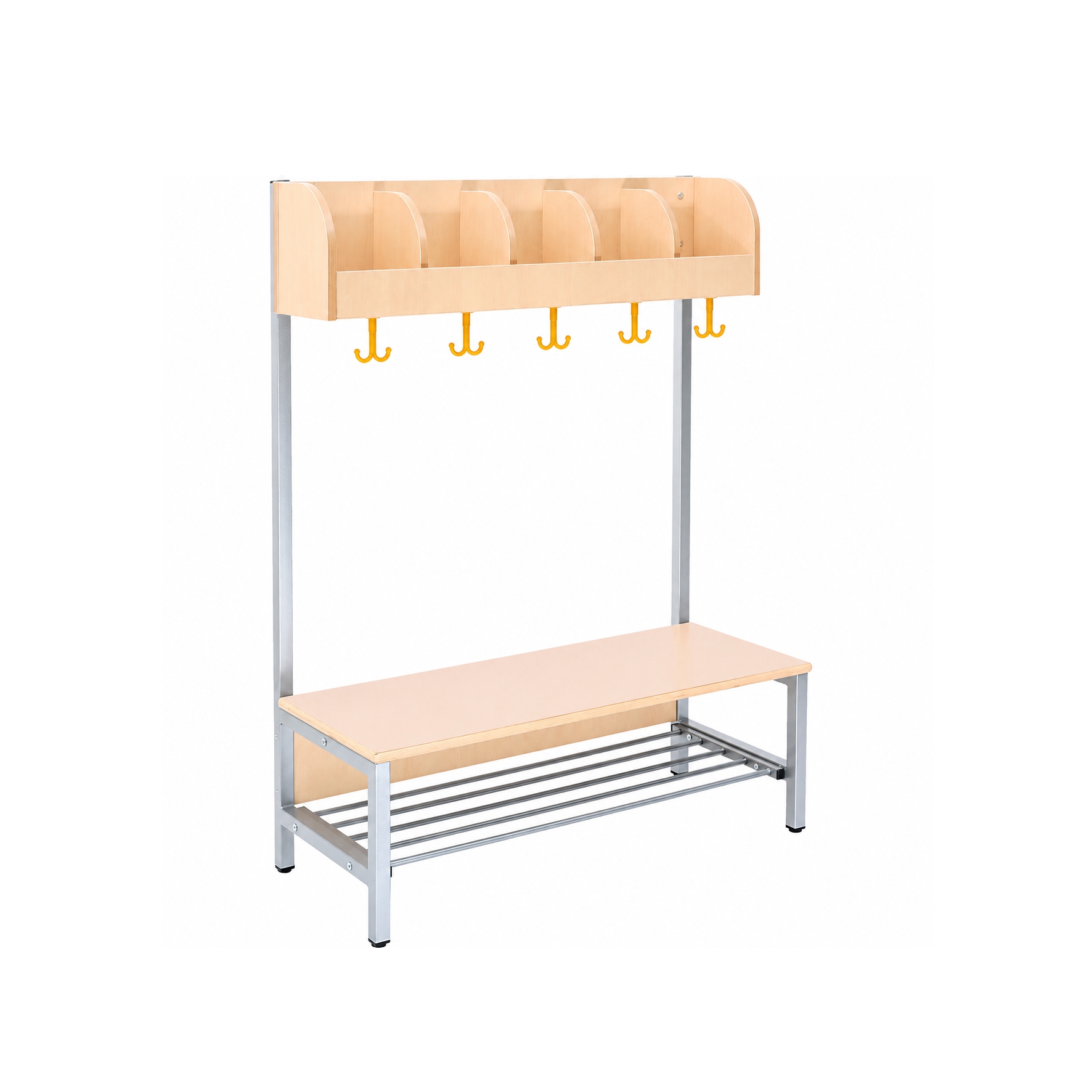 arredo-per-asili-spogliatoio-flexi-5-posti-acero